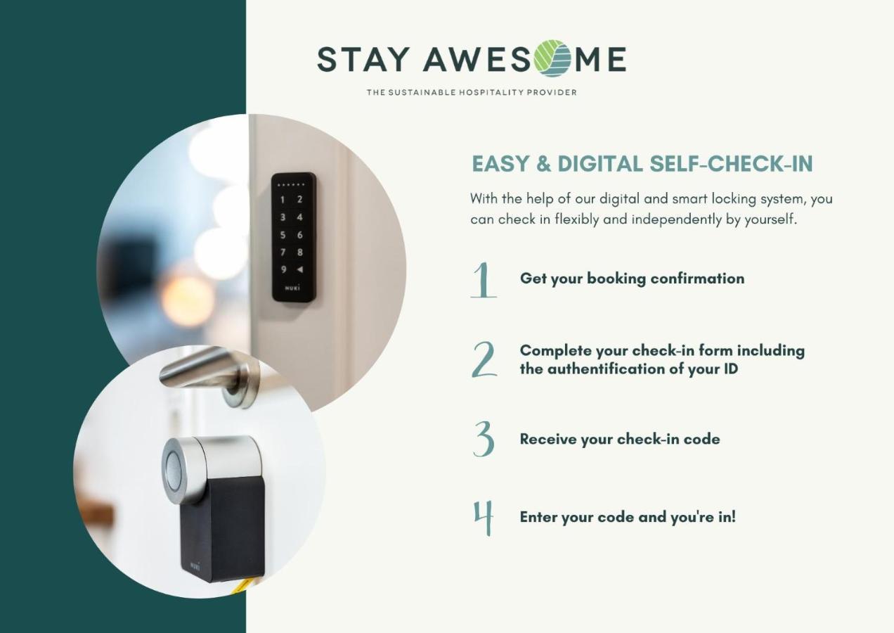 Stay Awesome - Schonfeld Apartment, Netflix Und Kostenloses Parken Kassel Exterior foto